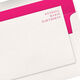 Top Right Corner Text Flat Note Cards - Letterpress Image 3 of 6